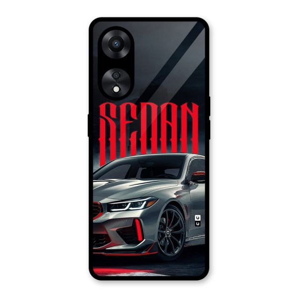 Classic Sedan Glass Back Case for Oppo A78