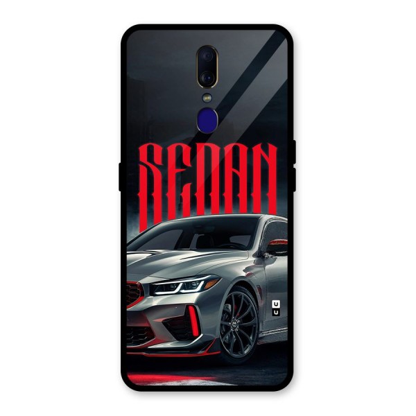 Classic Sedan Glass Back Case for Oppo F11