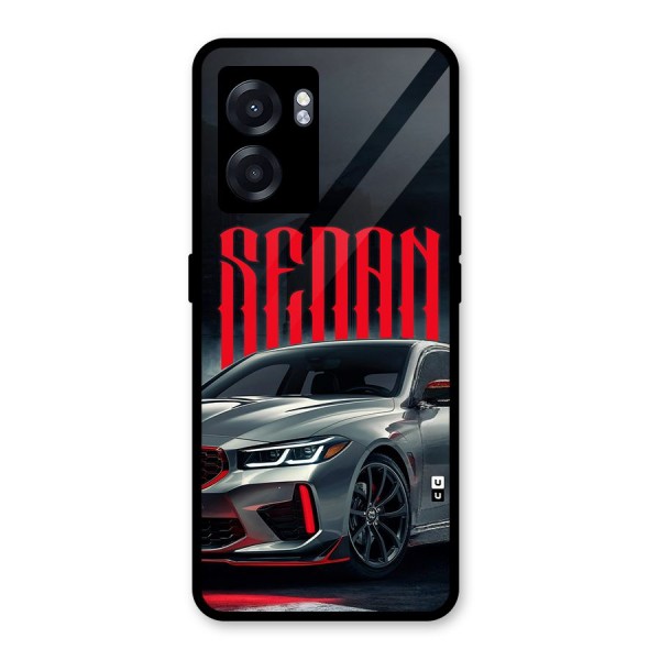 Classic Sedan Glass Back Case for Oppo K10 (5G)