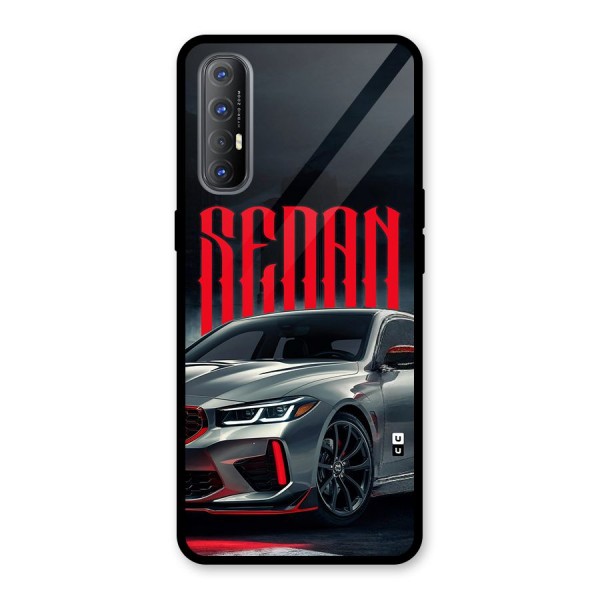 Classic Sedan Glass Back Case for Oppo Reno3 Pro