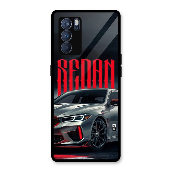 Classic Sedan Glass Back Case for Oppo Reno6 Pro 5G