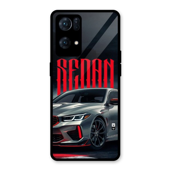 Classic Sedan Glass Back Case for Oppo Reno7 Pro 5G