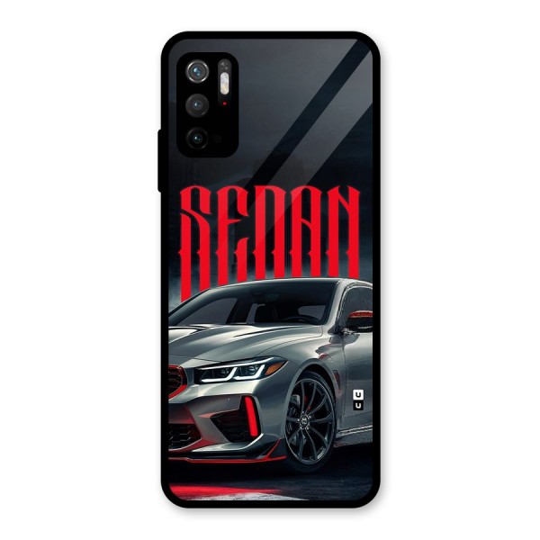 Classic Sedan Glass Back Case for Poco M3 Pro 5G