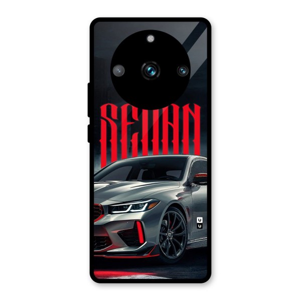 Classic Sedan Glass Back Case for Realme 11 Pro