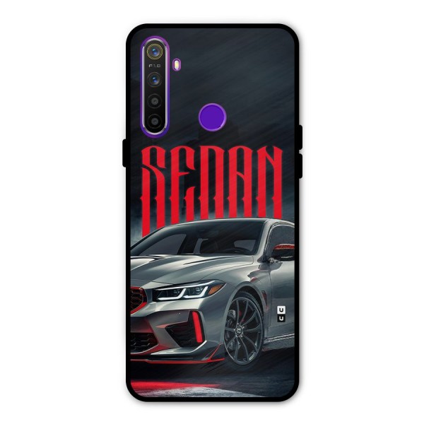 Classic Sedan Glass Back Case for Realme 5s