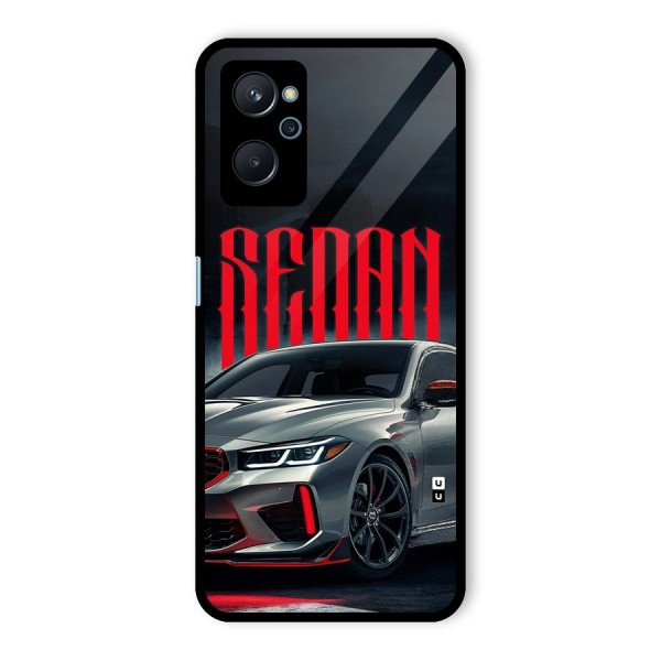 Classic Sedan Glass Back Case for Realme 9i