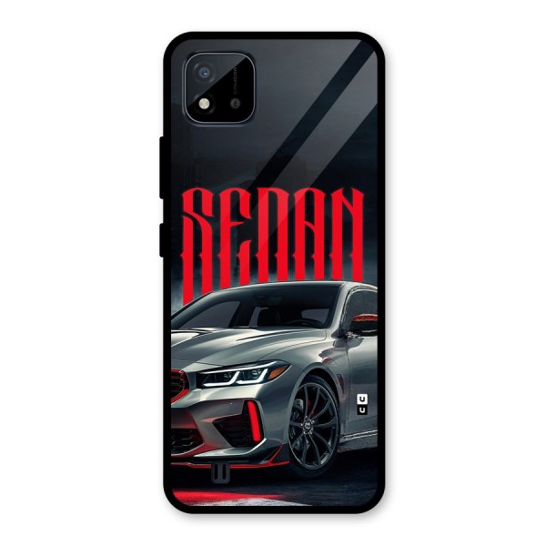 Classic Sedan Glass Back Case for Realme C11 2021