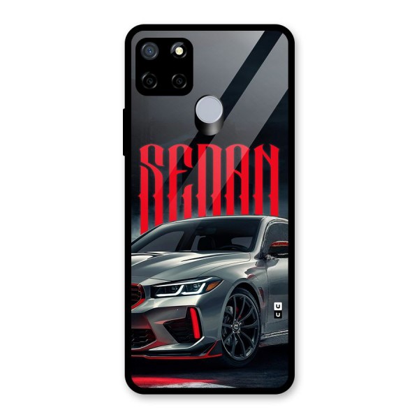 Classic Sedan Glass Back Case for Realme C12