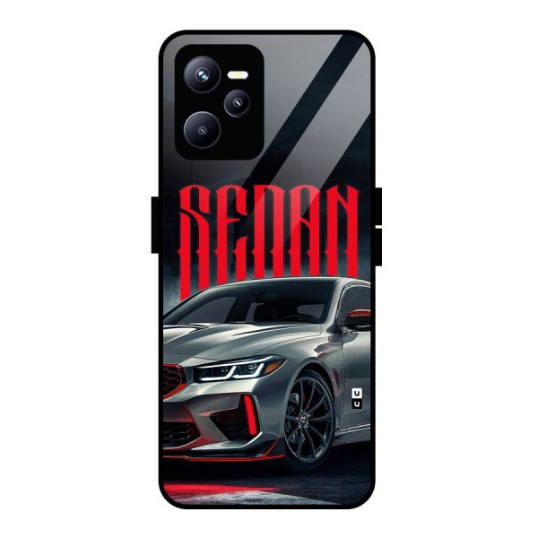 Classic Sedan Glass Back Case for Realme C35