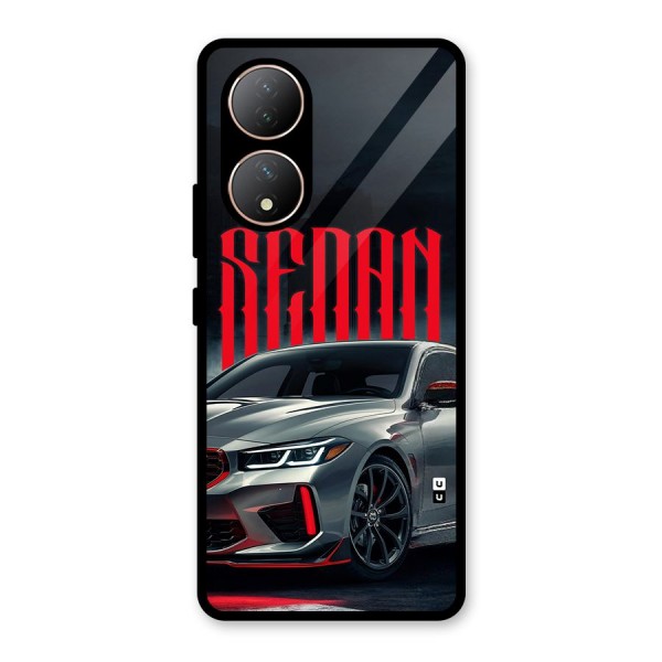 Classic Sedan Glass Back Case for Vivo T2