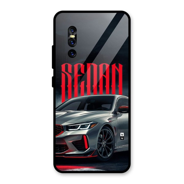 Classic Sedan Glass Back Case for Vivo V15 Pro