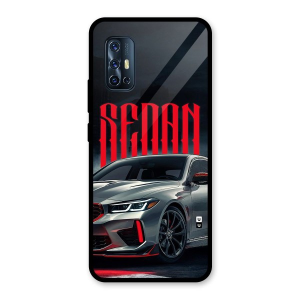 Classic Sedan Glass Back Case for Vivo V17