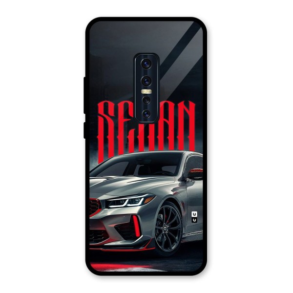 Classic Sedan Glass Back Case for Vivo V17 Pro