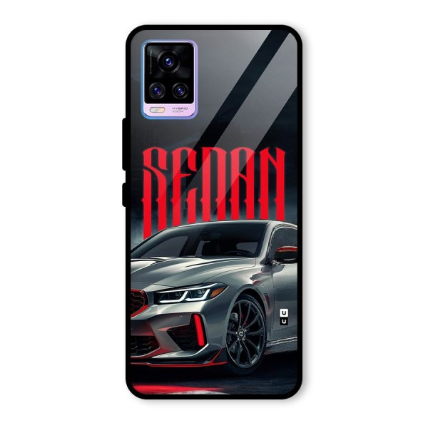 Classic Sedan Glass Back Case for Vivo V20 Pro