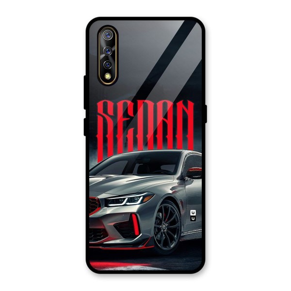 Classic Sedan Glass Back Case for Vivo Z1x