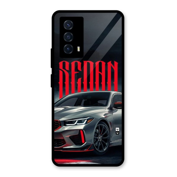 Classic Sedan Glass Back Case for Vivo iQOO Z5