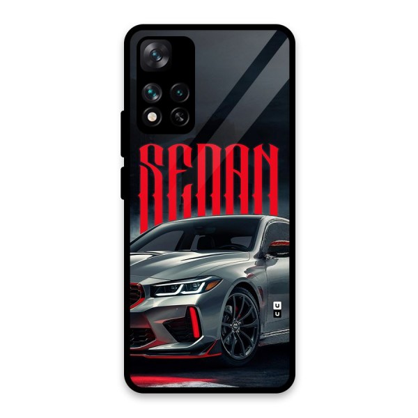 Classic Sedan Glass Back Case for Xiaomi 11i 5G