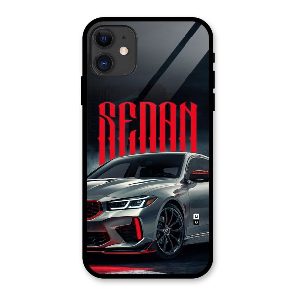 Classic Sedan Glass Back Case for iPhone 11