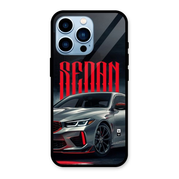 Classic Sedan Glass Back Case for iPhone 13 Pro