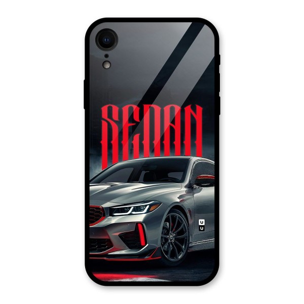 Classic Sedan Glass Back Case for iPhone XR