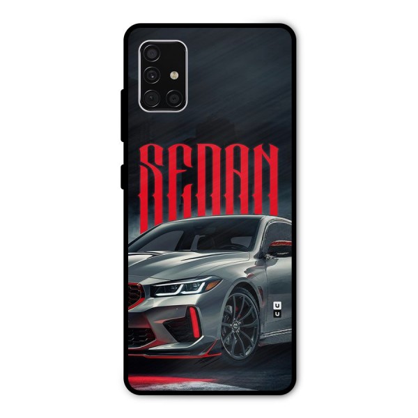 Classic Sedan Metal Back Case for Galaxy A51