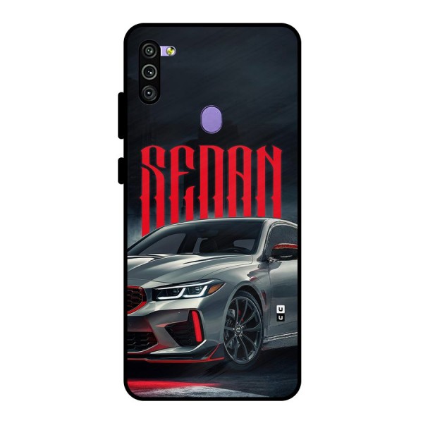 Classic Sedan Metal Back Case for Galaxy M11