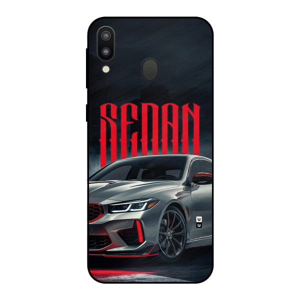 Classic Sedan Metal Back Case for Galaxy M20