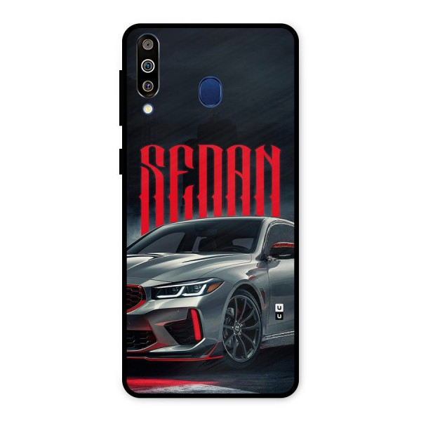 Classic Sedan Metal Back Case for Galaxy M30