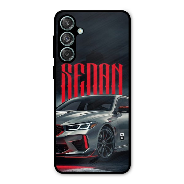 Classic Sedan Metal Back Case for Galaxy M55 5G