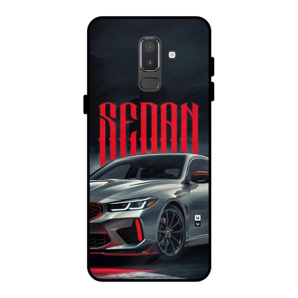 Classic Sedan Metal Back Case for Galaxy On8 (2018)