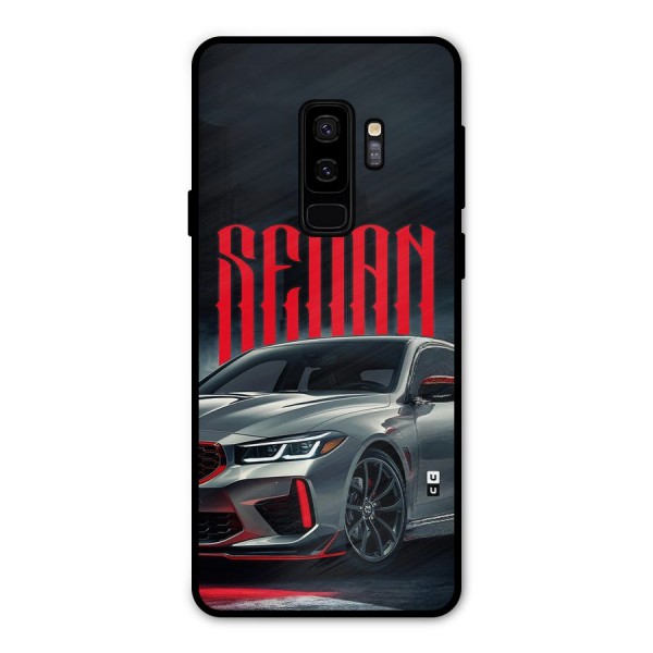 Classic Sedan Metal Back Case for Galaxy S9 Plus