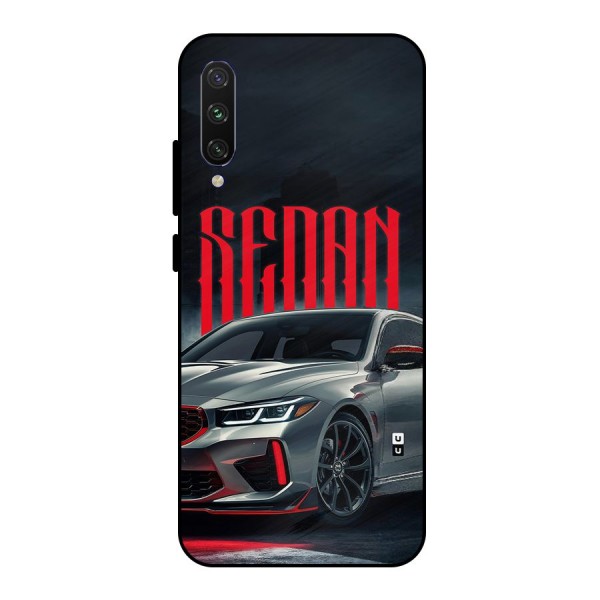 Classic Sedan Metal Back Case for Mi A3