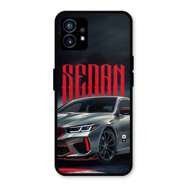 Classic Sedan Metal Back Case for Nothing Phone 1