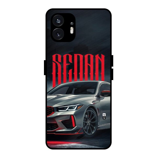 Classic Sedan Metal Back Case for Nothing Phone 2