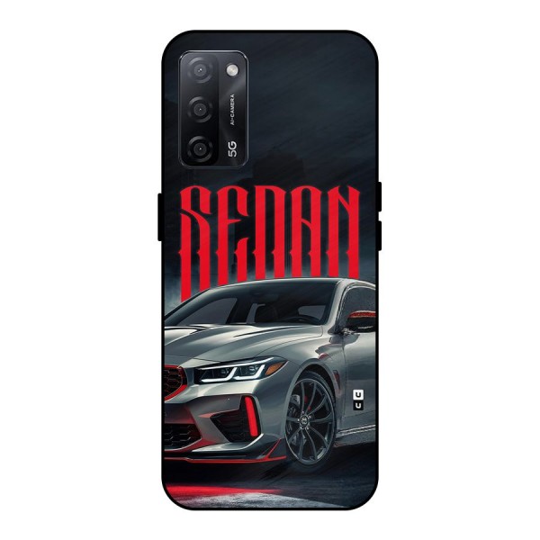 Classic Sedan Metal Back Case for Oppo A53s 5G