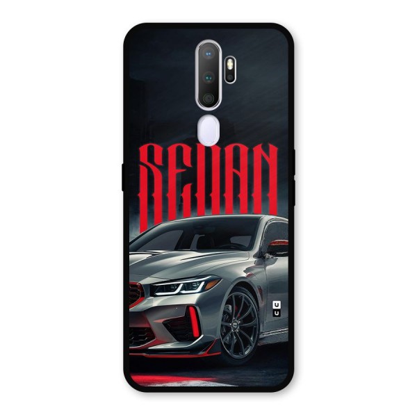 Classic Sedan Metal Back Case for Oppo A5 (2020)