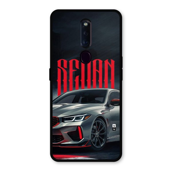 Classic Sedan Metal Back Case for Oppo F11 Pro