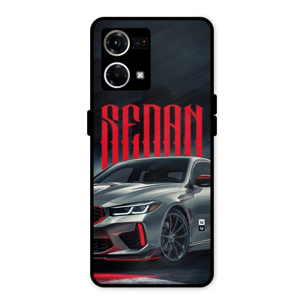 Classic Sedan Metal Back Case for Oppo F21s Pro 4G