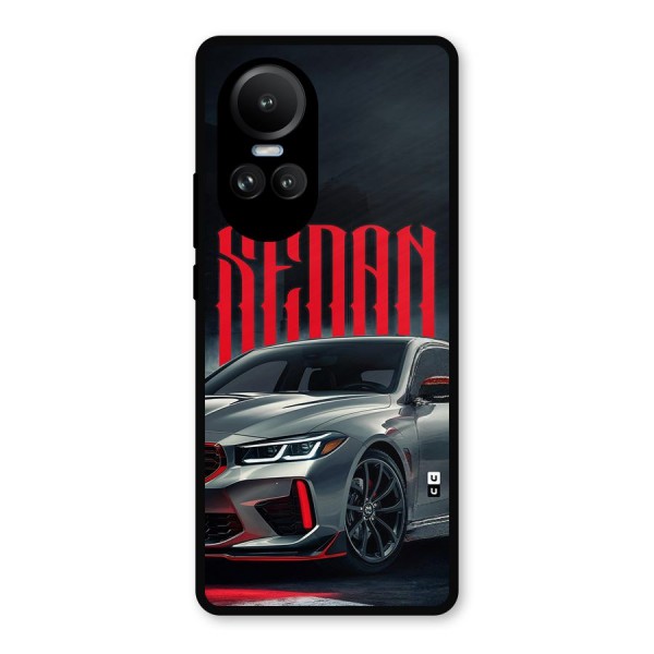 Classic Sedan Metal Back Case for Oppo Reno10