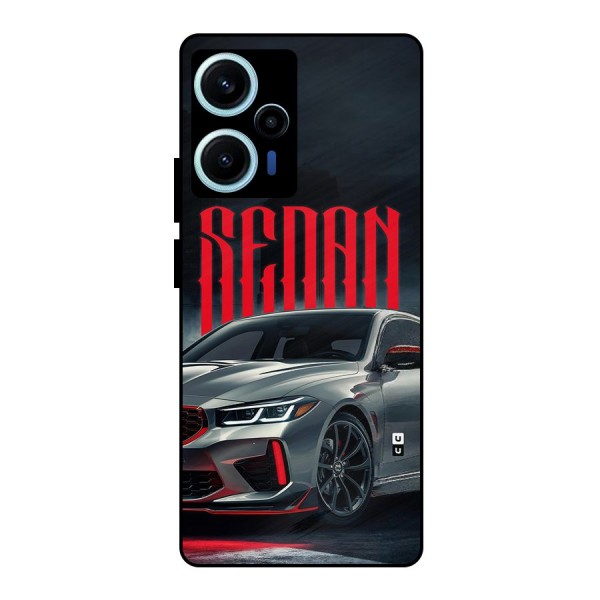 Classic Sedan Metal Back Case for Poco F5