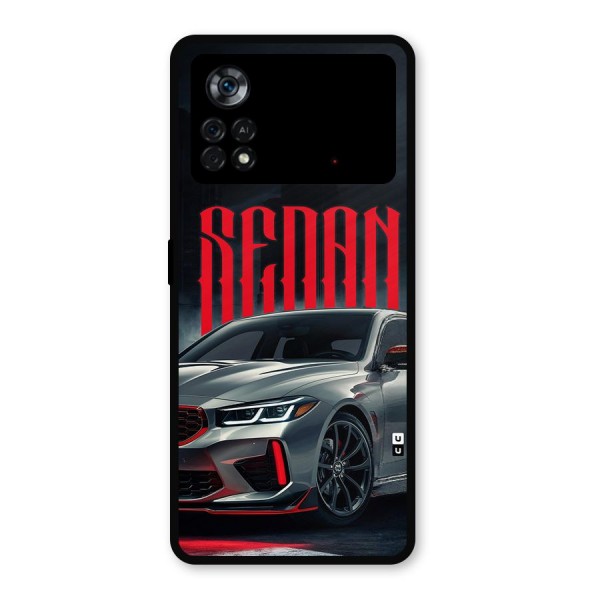 Classic Sedan Metal Back Case for Poco X4 Pro 5G