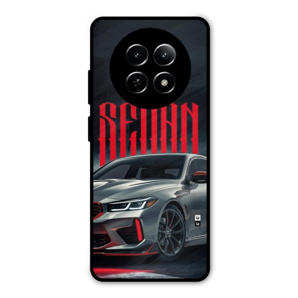 Classic Sedan Metal Back Case for Realme 12 5G