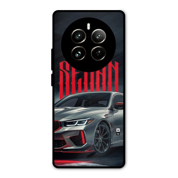 Classic Sedan Metal Back Case for Realme 12 Pro