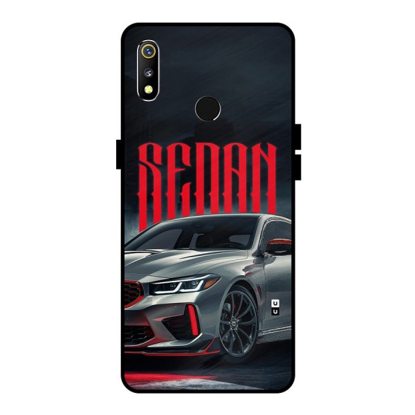 Classic Sedan Metal Back Case for Realme 3