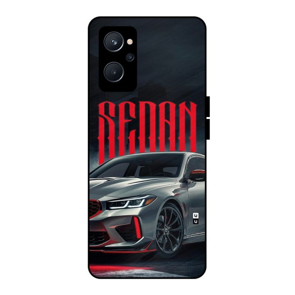 Classic Sedan Metal Back Case for Realme 9i 5G