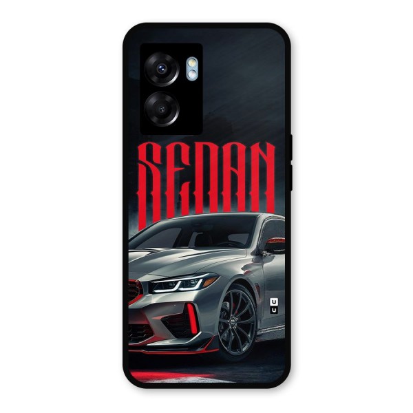 Classic Sedan Metal Back Case for Realme Narzo 50 5G