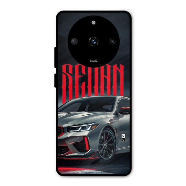 Classic Sedan Metal Back Case for Realme Narzo 60 5G