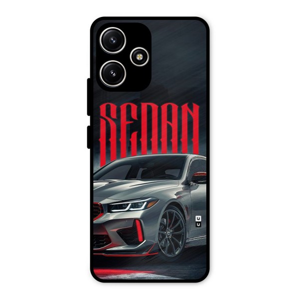 Classic Sedan Metal Back Case for Redmi 12 5G