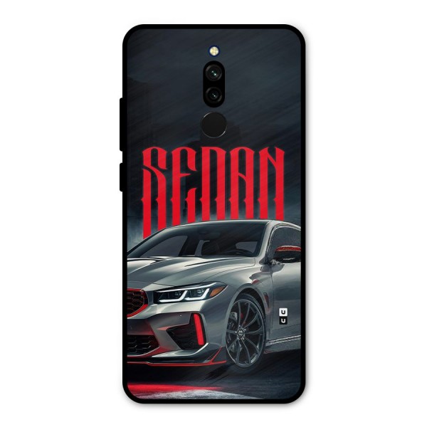 Classic Sedan Metal Back Case for Redmi 8