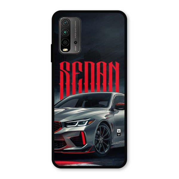 Classic Sedan Metal Back Case for Redmi 9 Power